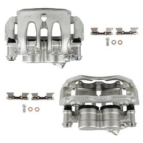 Top84552301s Topcn-autoparts Front Pair Brake Calipers With Bracket Kit For 2007-2008 Mercedes-benz Sprinter