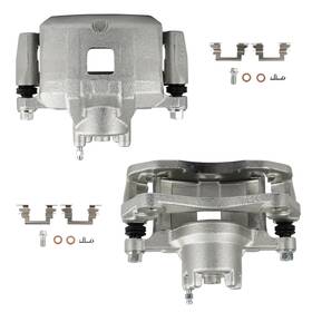 Top84552601s Topcn-autoparts Front Pair Brake Calipers With Bracket Accessories For 2008-2015 Mitsubishi Lancer