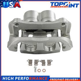To181323p01 Topoint-autoparts Fits 2014 - 2022 Jeep Cherokee With Bracket Front Left Brake Calipers