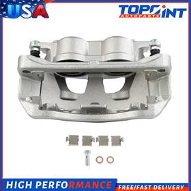 To181341p01 Topoint-autoparts Fits 2008 - 2014 Ford E-150 E-250 With Bracket Front Left Brake Calipers
