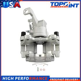 To181401p01 Topoint-autoparts Fits 2006-2008 Jaguar S-type V6 3.0l Single Rear Left Brake Calipers With Bracket