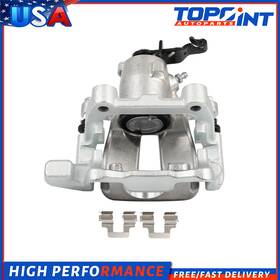 To181667p01 Topoint-autoparts For 2006-2009 Volkswagen Gti With Bracket Single Rear Right Brake Calipers