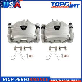 To845535p01 Topoint-autoparts Fits Infiniti G37 Base 2009-2011 Rwd 2 Door With Bracket 2x Front Brake Calipers