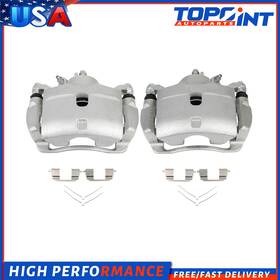 To845622p01 Topoint-autoparts For Honda Cr-v 02-04 Element 03-11 With Bracket Set Of 2 Front Brake Caliper