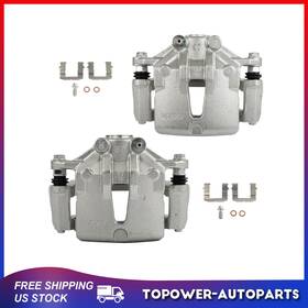 Topo845574wer Topower Front Pair Brake Calipers With Bracket For Kia Forte Koup 2010 2011 2012 2013