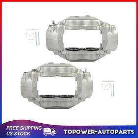 Topo845711wer Topower Brake Calipers Front Pair For 2016-2021 Toyota Tundra Built After 08/2015