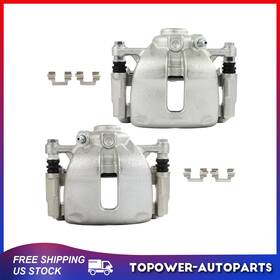 Topo845722wer Topower Brake Calipers With Bracket Front Pair For 2007-2009 2012-2015 Mini Cooper