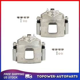 Topo845750wer Topower Front Pair Brake Calipers For 2002 - 2007 Buick Rendezvous Fwd With Bracket