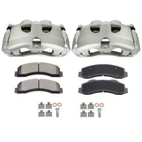 Tp848aa412tor Topower Front Pair Brake Calipers And Ceramic Pads For 2010 - 2020 2021 Ford Expedition