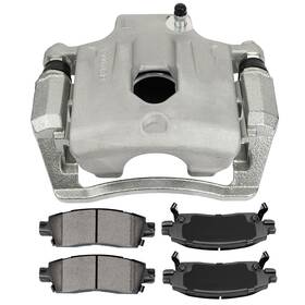 Tp848aa439tor Topower Rear Left Brake Calipers Ceramic Pads For Chevrolet Trailblazer Gmc Envoy
