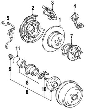 47730-33140 Toyota Genuine Caliper