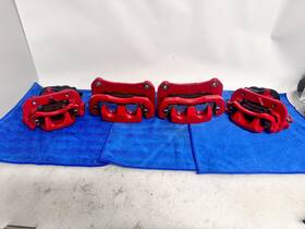 536-11294l Toyota 2020 - 2024 Camry Trd 3.5l Fwd Front And Rear Brake Caliper Set Red Oem