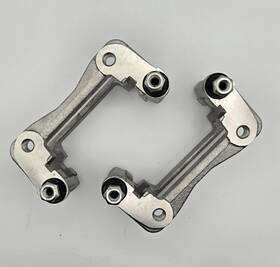 Cla32343 Trq For 2004-2009 Cadillac Srx Rear Brake Caliper Brackets Only