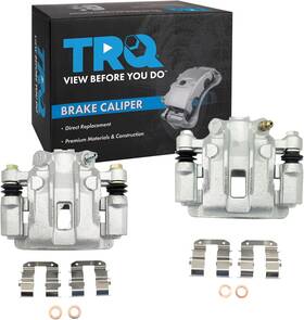 Cla34793 Trq Rear Brake Caliper Set For 06-07 Hyundai 10-13 Kia Forte Koup