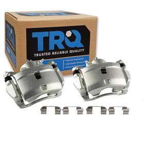 Cla37582 Trq Front Brake Caliper Set Zinc Coated Brackets Compatible With Honda Cr V Element