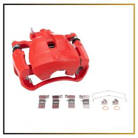 Trq Cla40398 Front Right Brake Caliper Red With Bracket Fits Lexus Es350 Camry 2007-2012