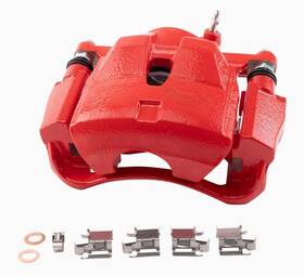 Cla40400 Trq Front Left Brake Caliper With Bracket Red Drivers Side For 2010-2012 Lexus Hs250h