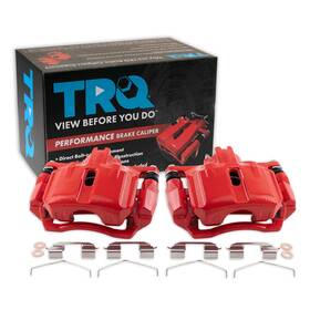Trq Cla49889 Brake Caliper Set Front Driver Passenger Side 12-15 Honda Civic Performance