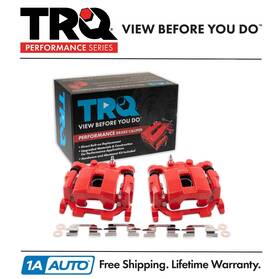 Cla49893 Trq Performance Rear Brake Caliper Set Fits 2011-2018 Infiniti 2009-2023 Nissan