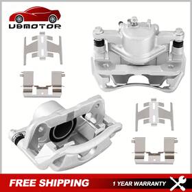 12m062067068m0506 Ubmotor Set Front Brake Calipers With Bracket Fit For 1997-2001 Honda Cr-v L4 2.0l New