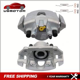 12m62027028m0506 Ubmotor 2pcs Front Brake Calipers With Bracket For 2001-2007 Dodge Grand Caravan 3.8l V6