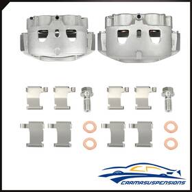 U834956lk Ulikebatte Front Brake Calipers With Bracket For 11-17 Chevy Silverado 2500 Hd Dual Piston