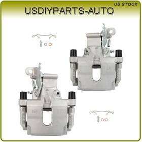 Usdiyparts Us8456652001s 2x Rear Brake Calipers With Bracket For 2007 - 2009 Jaguar Xkr 2005-2008 S-type