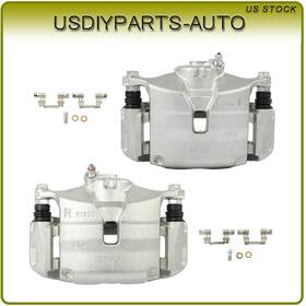 Us8456666401s Usdiyparts Pair Front Brake Calipers With Bracket For 2016 - 2018 Mazda Cx-3 L4 2.0l Fwd