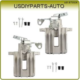 Usdiyparts Us8466694901s Pair Brake Calipers Rear For 2000-2004 Volkswagen Passat Fwd Not Fit W8 4.0l