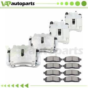 Ig832286no Vap-autoparts Front Rear Brake Calipers Ceramic Pads L R For 2005 2006 2007-2009 Ford F-150
