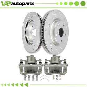 Ig841746no Vap-autoparts Front Brake Calipers And Rotors Diver Passenger For 2007-2010 Lexus Es350