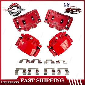 S4918a Velocity Auto Gear Front Rear Brake Calipers Fit Escalade Esv Suburban Silverado Sierra 1500