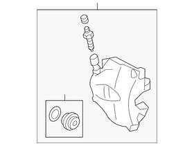 561-615-123-a Volkswagen Genuine Disc Brake Caliper