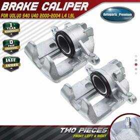 8602146 Wd Express 2x Brake Calipers Without Bracket For Volvo S40 V40 2000-2004 L4 1.9l Front Lh And Rh