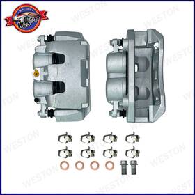 18b5054 Weston-autoparts 2pcs Front Brake Calipers With Bracket For Ram 1500 Dodge Durango Chrysler Aspen