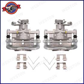 Ssm62007008s Weston-autoparts 2pcs For 2013-2016 Dodge Dart 1.4l 2.0l 2.4l Rear Brake Calipers With Bracket Kit