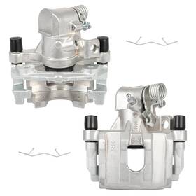 Wh845591ch01 Whee Set Of 2 Rear Lh And Rh For 2004 2005 2006-2009 Mazda 3 Brake Calipers With Bracket