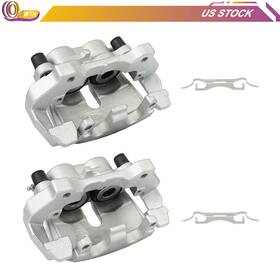 Wh845584ch01 Wheeltech For 2014-2020 Jeep Grand Cherokee Awd Front Pair Brake Calipers With Bracket