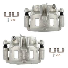 Wh845624ch01 Wheeltech For 2001 02 03 04 05 2006 Hyundai Santa Fe Front Pair Brake Calipers With Bracket