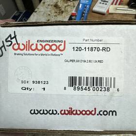 120-11870-rd Wilwood D154 Single Piston Caliper