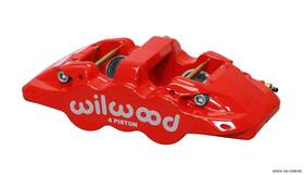 120-13286-rd Wilwood Aero4 Radial Mount Caliper Piston Bores 1 And 2 1.88 /1.62 R