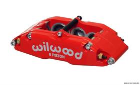 120-13383-rd Wilwood Billet Sl6 6 Piston Brake Caliper Lug Mount 1.62 / 1.12 1
