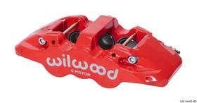120-14442-rd Wilwood Aero6 Radial Mount Caliper Piston Bores 1/2/3 1.62 /1.12 /