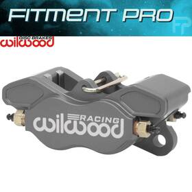 120-15752 Wilwood Gp320 Brake Caliper With 1.25 Inch Pistons For Disc Brakes Black