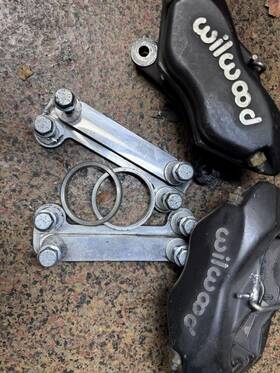 120-6805 Wilwood Miata Bbk - Forged Dynalite Pair And Brackets To Fit Mini Rotors