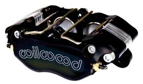 120-9701 Wilwood Dynapro Billet Caliper 1.38/1.25 4 Piston Aluminum Black Powder Coat