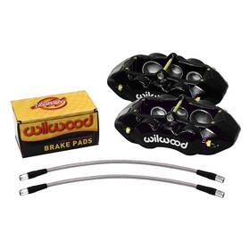 140-11857-bk Wilwood D8-6 Front Caliper Kit 1965-82 Corvette C2/c3
