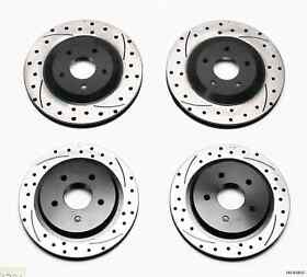 140-9336-d Wilwood Pro-matrix Front And Rear Rotor Kits 1997-2004 Corvette 2005-20