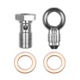 10mm-1.00 Wilwood 220-14431 Banjo Kit -3 Male To Bolt And Crush Washers 1 Qty