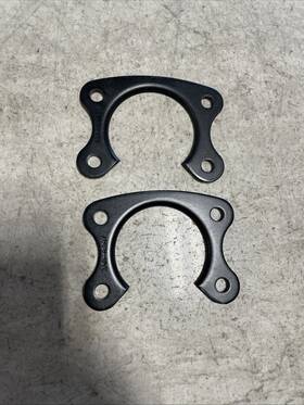 250-6287 Wilwood Brakes Disc Brake Caliper Bracket Set - Retainer Axle Bearing Fits Ford Small P